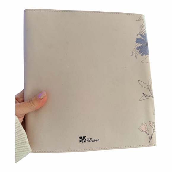 Erin Condren Large Metallic in Bloom Bundle with accessories. - Picture 4 of 16